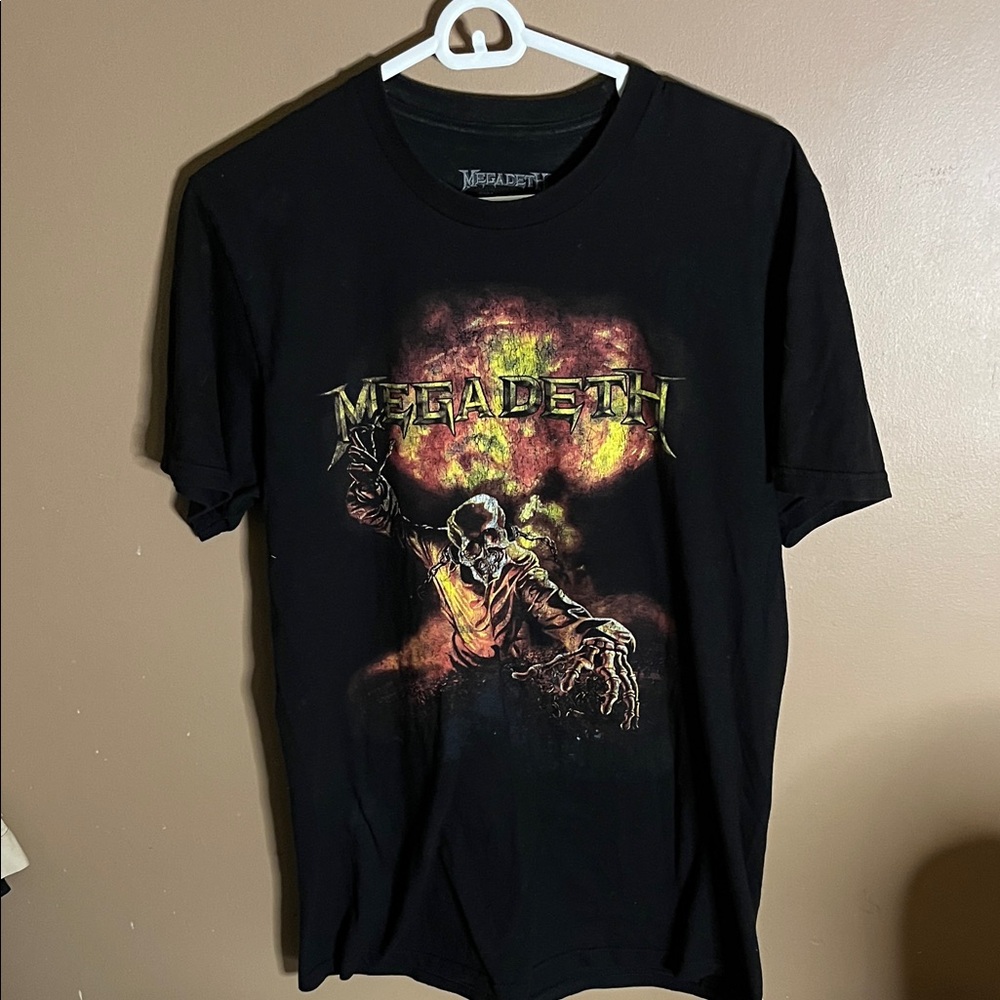 😄Megadeth Band Shirt - Size Medium